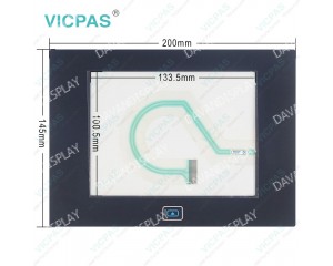 2715P-T7CD Front Overlay Membrane