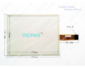 2711P-T10C4D2 A Touch Glass