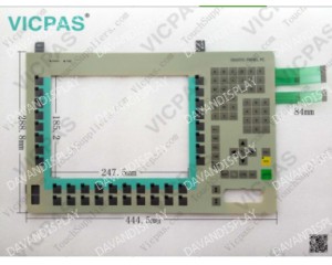 PC670 12.1" Membrane Keypad