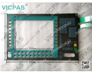 IPC577B 12.1" Membrane Keypad